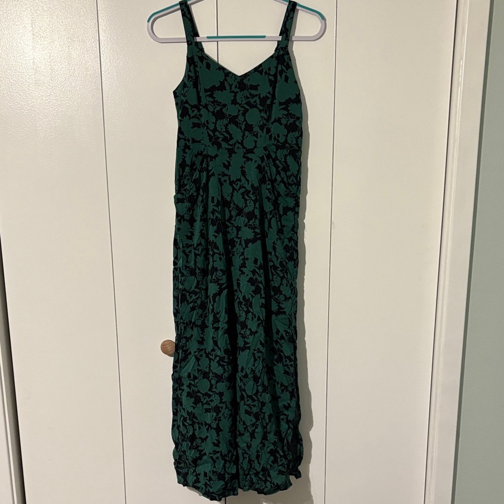 41 Hawthorn Green and Black Midi Dress